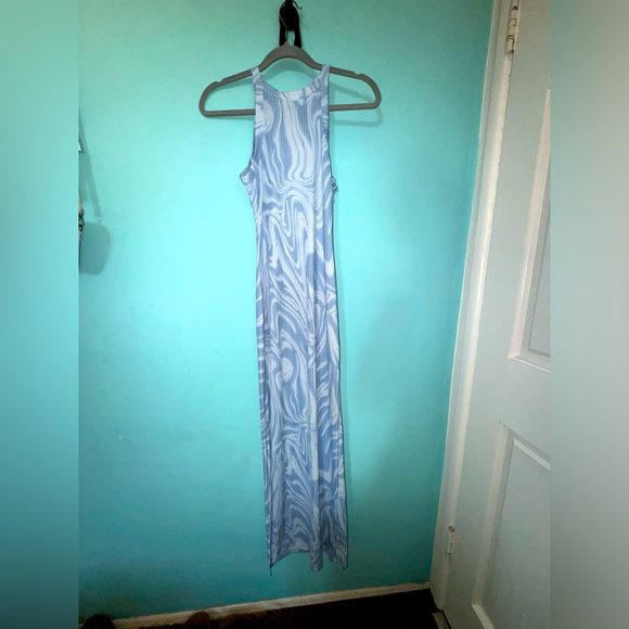 Maxi Dress in Blue Tiedie : Size S - Picture 3 of 4